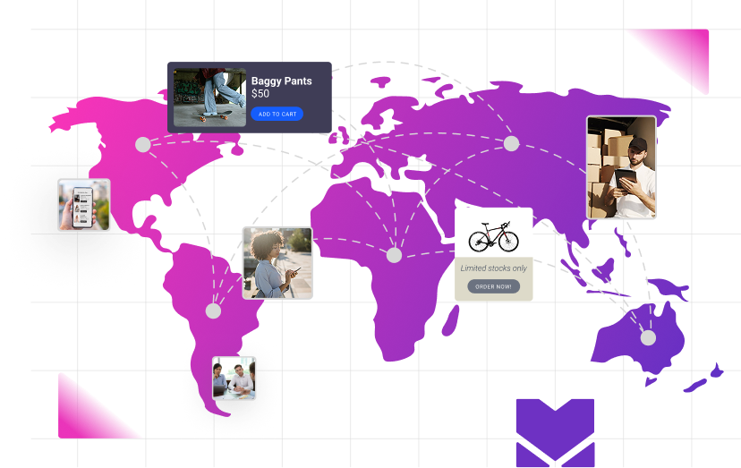 You Ship to 47 Countries