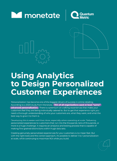 Using Analytics to Design Personalized Customer Experiences
