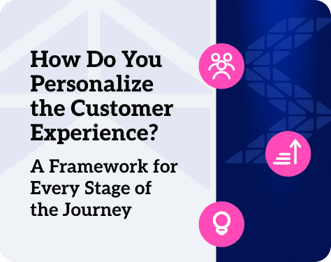 Customer experience personalization across five stages of the customer journey
